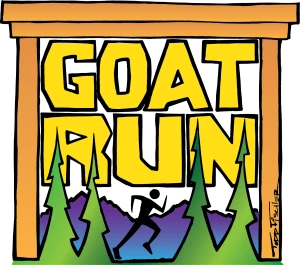 GOAT Run logo